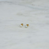 10K Opal Stud Earrings