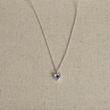 Hammered Heart Necklace