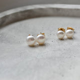 Pearl Stud Earrings
