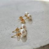 Pearl Stud Earrings