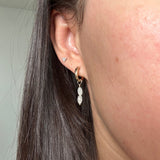 White Jade Earrings