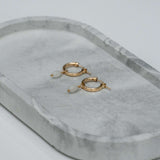 White Jade Earrings